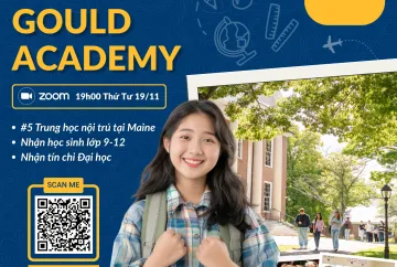 HỘI THẢO DU HỌC MỸ TRUNG HỌC GOULD ACADEMY